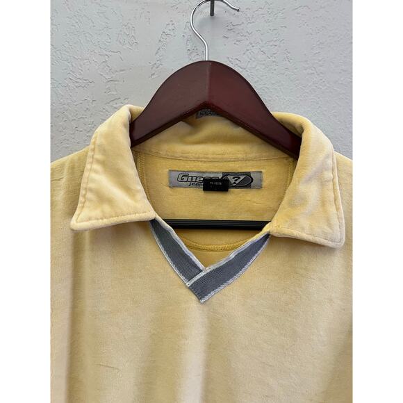 Vintage Guess Jeans USA Velour Polo Shirt Yellow XL Y2K
Surf Retro - Picture 3 of 12